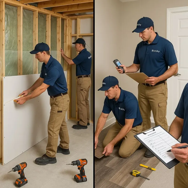 Repairs and Reconstruction process in Ness City, KS